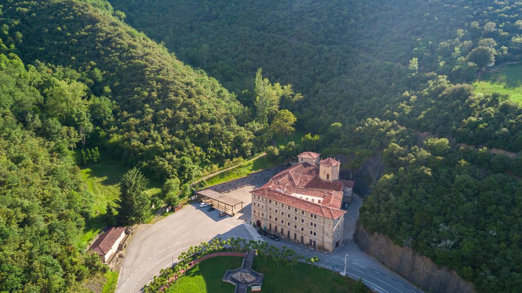views of santo toribio de liebana church, Spain