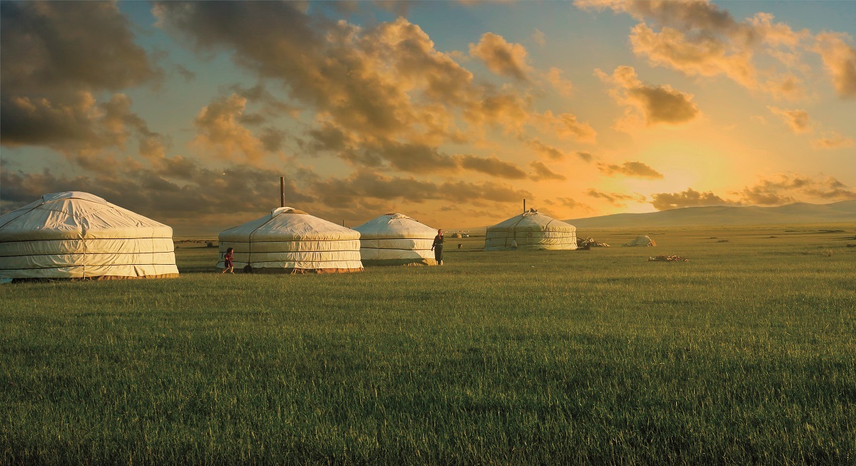 Yurta de Mongolia